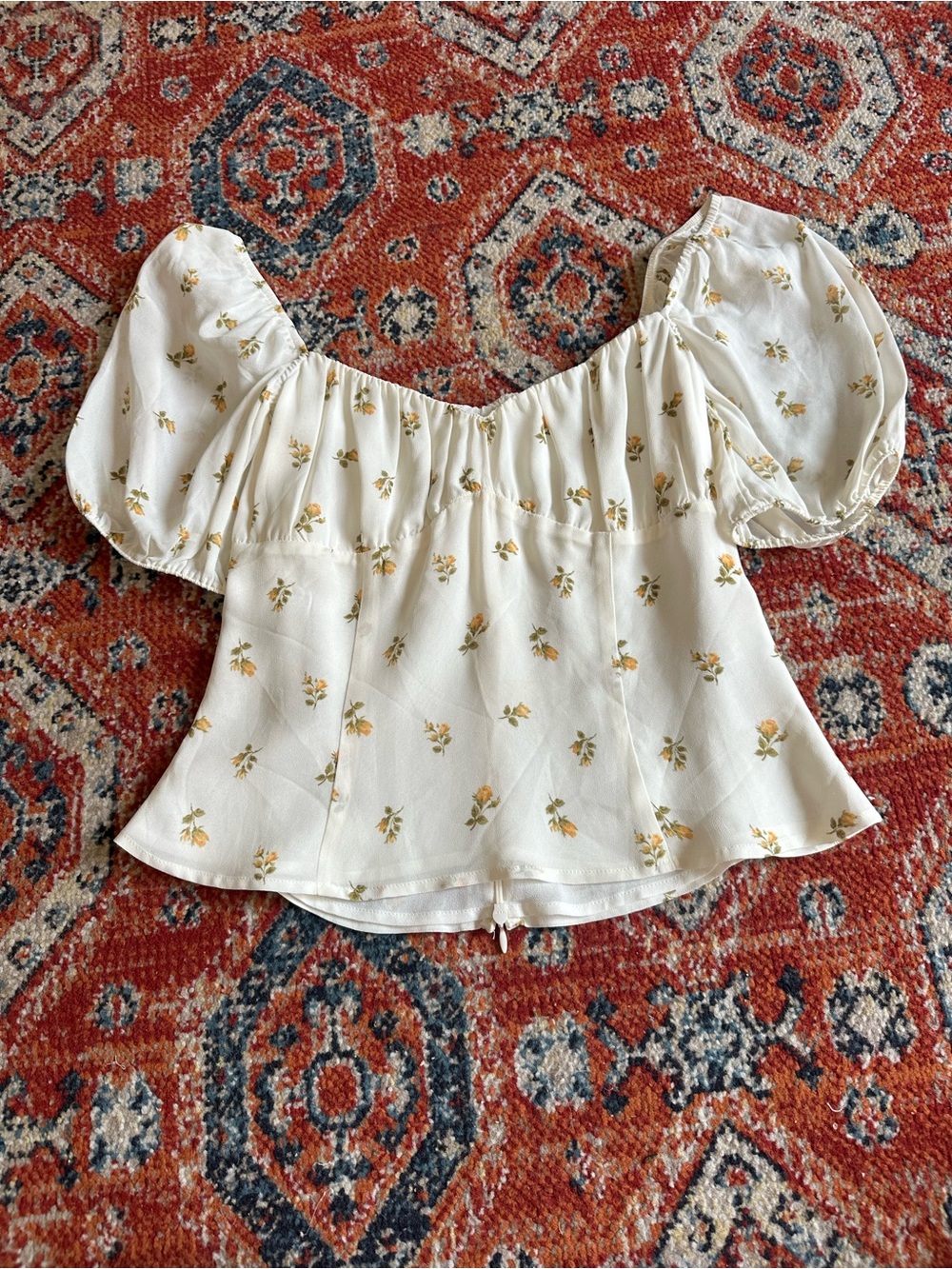 Reformation floral top